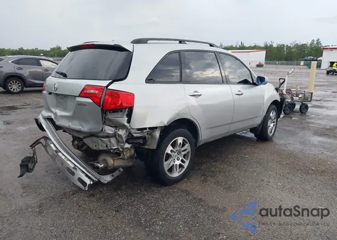 2008 Acura Mdx из США, поврежденный, VIN 2HNYD282X8H512309